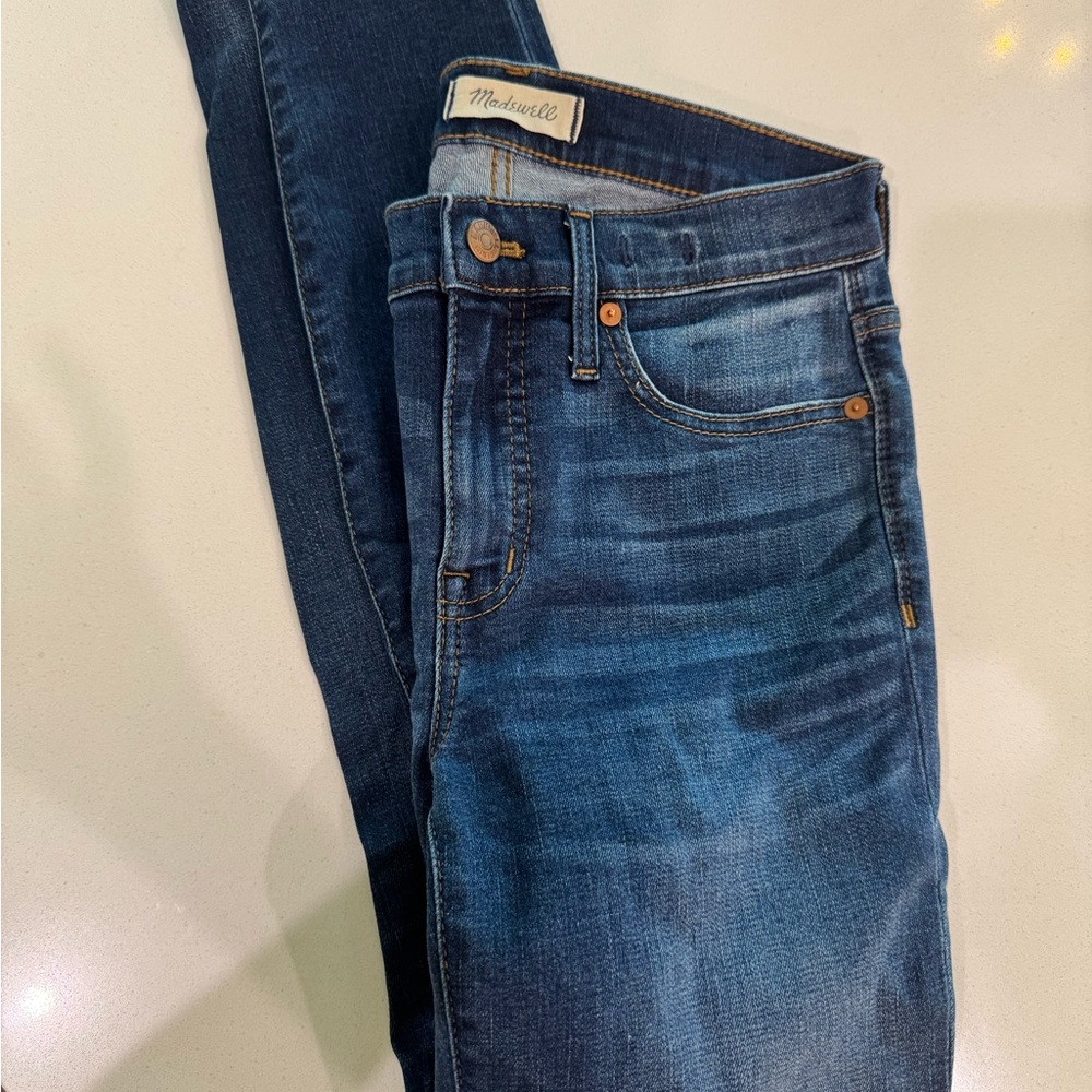 Madewell Blue Skinny Jeans Classic Style